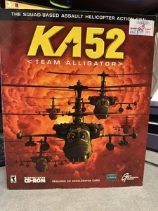 KA52 Team Alligator PC Game CD ROM Windows 95/98 Squad Based Assault Helicopter - Picture 1 of 7
