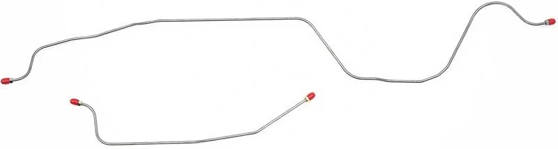 1955-57 Chevrolet/GMC Pickup Standard Duty OE Material Rear Axle Brake Lines - Image 1 of 1