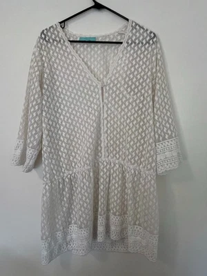 Encubrimiento Melissa Odabash para mujer blanco medio bordado Foto 1 de 4