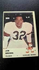 1961 Fleer Jim Brown HOF #11 - Picture 1 of 2