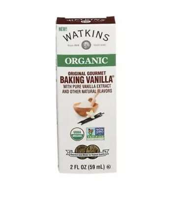 Watkins ORGANIC ORIGINAL GOURMET BAKING VANILLA®, 2 FL. OZ. New In Box - Image 1 of 2