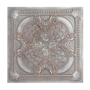 Decorative Ceiling Tiles Plastic Wall Panels for Cafe PL31 Weathered iron 10Pcs - Picture 1 of 23