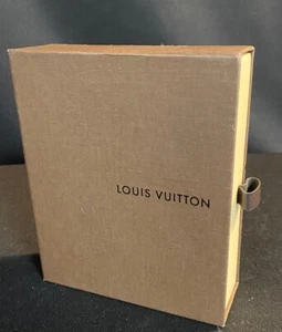 Louis Vuitton Empty Drawer Box 5”x6” Brown-PREOWNED - Picture 1 of 9