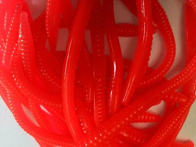 DOLITTLE & FISHMORE 25 PK-6" FINESSE WORMS-"METHIOLATE" -HEAVY SALT & SCENT- BASS LURES-USA