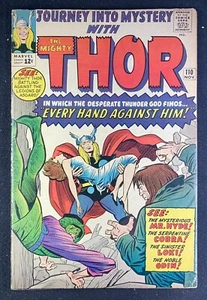 Journey into Mystery (1952) #110 Bien- (5.5) Mister Hyde Cobra Aplicación Jack Kirby - Imagen 1 de 2