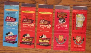 FEATURE MATCHBOOK COVERS: HOTEL WHITCOMB SAN FRANCISCO, CA EMPTY MATCHCOVERS C26 - Picture 1 of 1