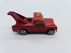 Vintage Corgi Juniors Jr Whizzwheels Red Land Rover Tow Truck - Picture 1 of 8