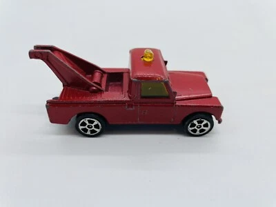 Vintage Corgi Juniors Jr Whizzwheels Red Land Rover Tow Truck - Image 1 of 4