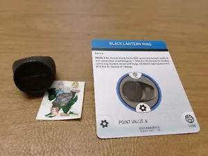 =Anillo Linterna Negra HeroClix DC GUERRA DE LUZ S308 con tarjeta = - Imagen 1 de 1