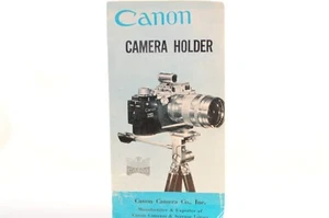 Canon Rangefinder camera holder instruction manual from 50's RARE - Picture 1 of 3