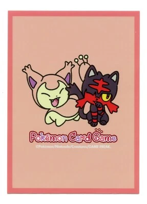 Skitty & Litten Individual Card Sleeve Pokemon Center Japan Original - Image 1 of 2