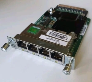 Cisco EHWIC-4ESG 4-Port Gigabit Ethernet WAN Interface Card - Bild 1 von 6