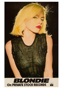 1976 BLONDIE POSTER WALL ART PRINT SIZE 10X15in SCARCE - Picture 1 of 1