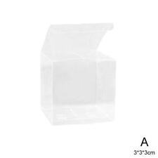 Square Transparent PVC Cube Gift Candy Boxes Wedding C5F9 Deco Party H2S3 N5J9