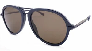HUGO BOSS Gafas de Sol Polarizadas Azul Oscuro Con Fibra Carbono Brazos 1016/S - Imagen 1 de 4