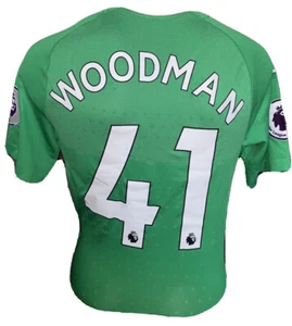 Player Worn Freddie Woodman Newcastle United Puma Home Goalkeeper Shirt - Picture 1 of 7