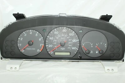 Cuadro de instrumentos velocímetro panel indicadores 01 02 Mazda 626 45.283 millas Foto 1 de 4