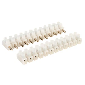 CamdenBoss CTSN433/12MF 10mm 12 Way Male/Female Terminal Strip 10A - Picture 1 of 1