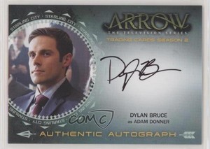 2015 Cryptozoic Arrow Season 2 Authentic Dylan Bruce Adam Donner as #DB Auto p9m
