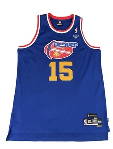 CARMELO ANTHONY MELO DENVER NUGGETS HWC 1975-1976 REEBOK SWINGMAN JERSEY MEN 2XL - Picture 1 of 9