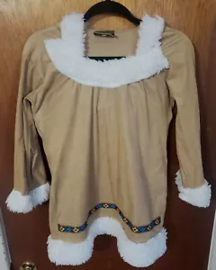 Underwraps Costumes Indian Tunic or short dress And Shoe Covers Large - Picture 1 of 11
