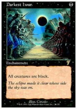 Darkest Hour - 7th Edition - LP, English MTG Magic FLAT RATE SHIP