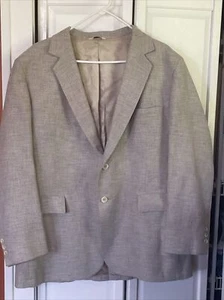 Vtg Nob Hill Mens Tweed Blazer 46R Nadlers - Picture 1 of 14
