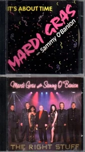 Mardi Gras with Sammy O'Banion It's About Time Right Stuff Carolina Beach 2 CDs - Picture 1 of 5