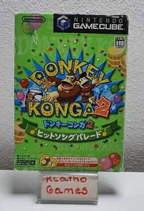 Donkey Konga 2 - versión japonesa NTSC-J Japón completo C6190 - Imagen 1 de 3