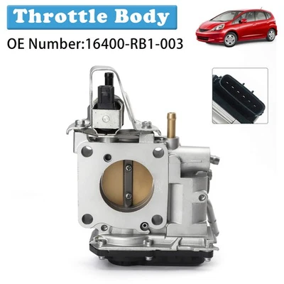 Throttle Body Assembly 16400-RB1-003 For Honda Fit 2009 2010 2011 2012 2013 Foto 1 de 4
