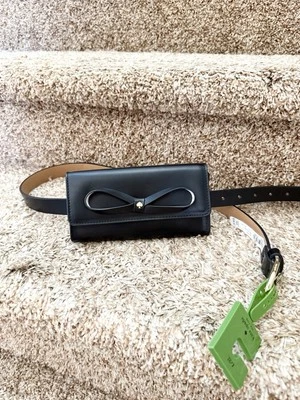  💲35.31👗 Bolsa de cinto Kate Spade New York couro preto - Tamanho G/XL - Imagem 1 de 4