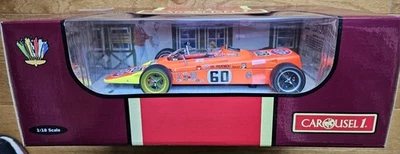 CAROUSEL LOTUS 56 1968 INDY 500 POLE SETTER STP TURBINE CAR MIB 1:18 SCALE - Image 1 of 4