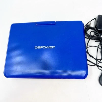 DB POWER PORTABLE DVD PLAYER BLUE 11.5" 9" SCREEN MODEL PD928 - Image 1 of 4