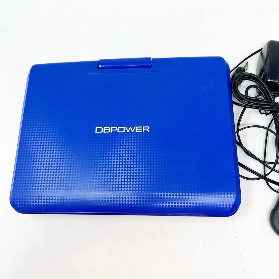 DB POWER PORTABLE DVD PLAYER BLUE 11.5" 9" SCREEN MODEL PD928 - Image 1 of 4