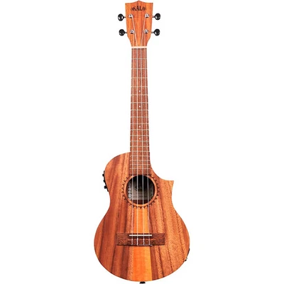 Ukulele elétrico acústico Kala Teakwood Tri-Top tenor - Imagem 1 de 4