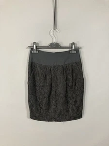 REISS SILK/WOOL Skirt - Size UK6 W25 - Black - Great Condition - Women’s - Picture 1 of 4