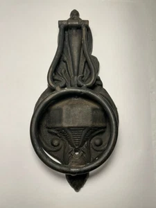 Door Knocker Cast Iron Gothic Rustic Home Decor - Picture 1 of 7