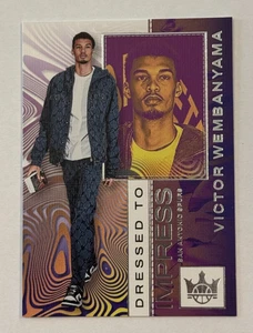 2024-25 Court Kings Dressed To Impress #4 Victor Wembanyama San Antonio Spurs - Picture 1 of 2