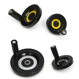 Drehkurbel Handkurbel Stellrad Kurbelrad Handrad Maschinenkurbel Drehmaschine - Picture 1 of 32