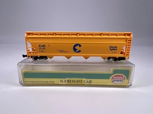 Tolva cilíndrica modelo Power escala N #3466 sistema C&O Chessie 55' L/N con estuche - Imagen 1 de 8