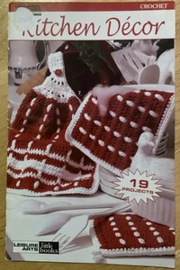 Leisure Arts Crochet Kitchen Decor Crochet Book - Picture 1 of 7