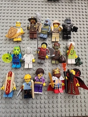 LEGO 71008 SERIE 13 Minifiguras Juego Casi Completo DE 15 2015 Foto 1 de 4