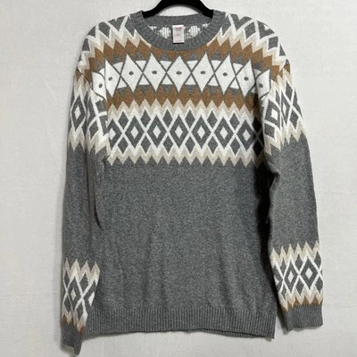 Suéter North Polo Gris Niños XL 18-20 Isla Justa Cuello Redondo Manga Larga Nuevo con Etiquetas Foto 1 de 4