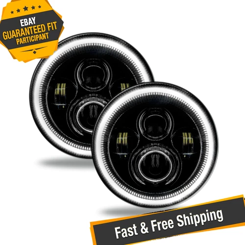 Juego de 2 faros LED de alta potencia de 7" ORACLE Lighting 5769-001 Foto 1 de 4