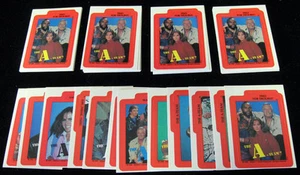 1983 Topps A-TEAM Complete Sticker Set (12 card set) MINT FREE SHIPPING - Picture 1 of 1