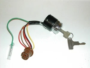 *1EA OEM HONDA IGNITION KEY SWITCH CT70K1 CT70HK1 THRU 1976 35100-098-951  (58F) - Picture 1 of 2