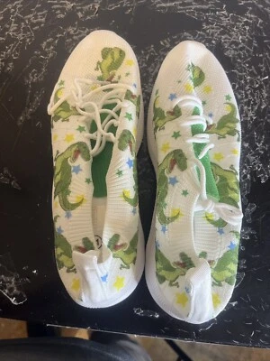 Zapatos para niños pequeños "Dinosaurio" verde/blanco nube talla 41 Foto 1 de 4