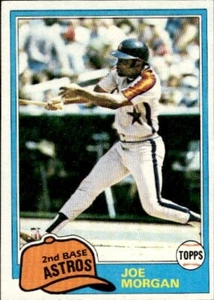 1981 Topps #560 Joe Morgan Houston Astros Baseball - Picture 1 of 2