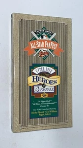 1993 Upper Deck All-Star Fan Fest All Time Heroes of Baseball Vorschau 4 Karten Set - Bild 1 von 4