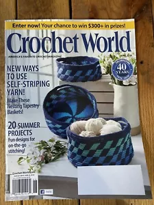CROCHET WORLD MAGAZINE~June 2018 - Picture 1 of 3